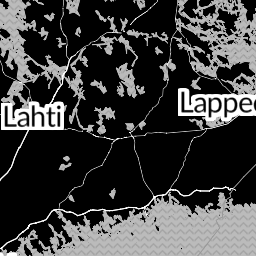 High Contrast Map preview