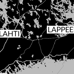 High Contrast Map preview